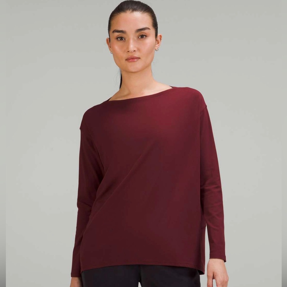 Lululemon Back in Action Longsleeve shirt - Size 12